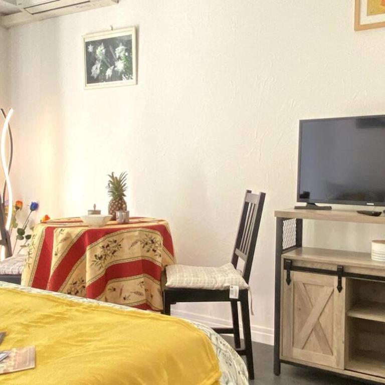 Studio balcon, centre ville, proximité plages, commerces, restaurants, musées... - Apartment mit 1 Schlafzimmer - 34