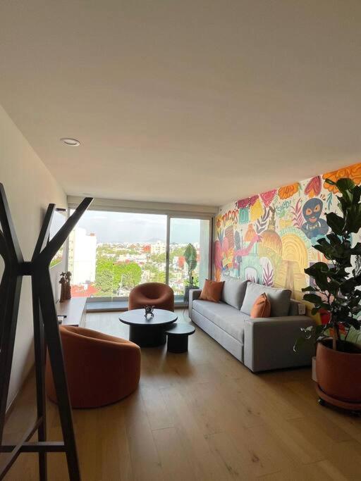 depto con alberca zona condesa - Two-Bedroom Apartment - 1