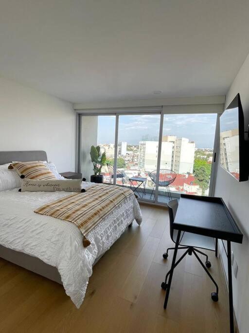 depto con alberca zona condesa - Two-Bedroom Apartment - 4