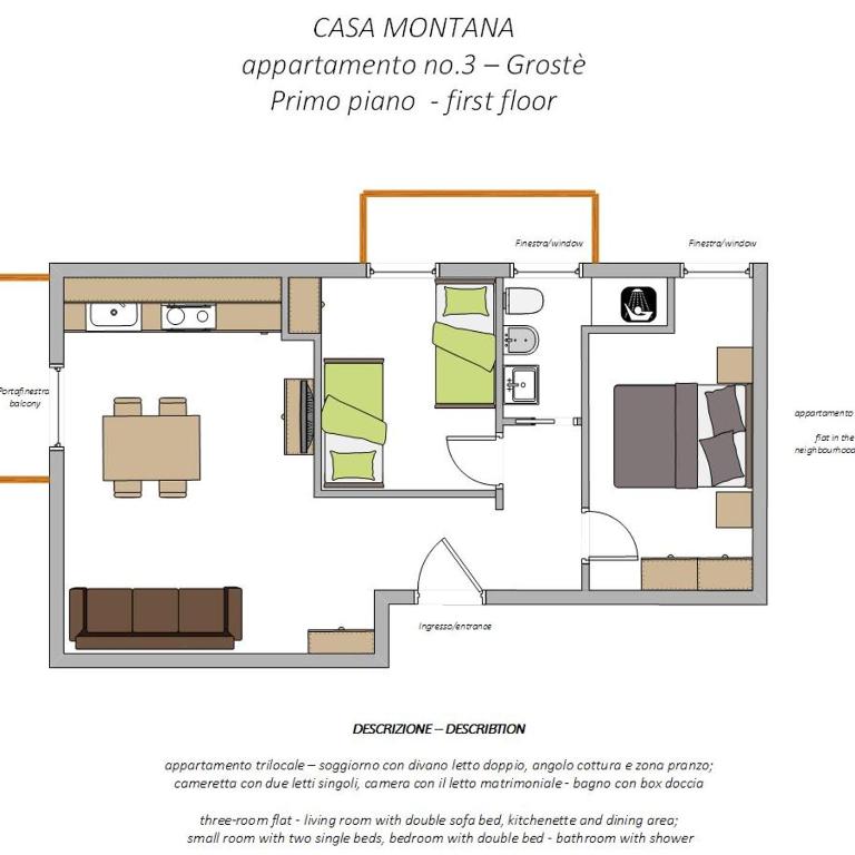 Casa Montana - Apartment with Garden View - 2
