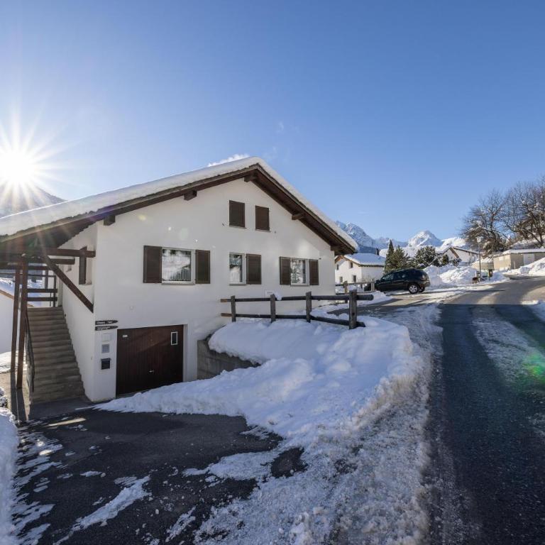 Chasa Val 2 - Apartment mit Blick auf die Berge - 10