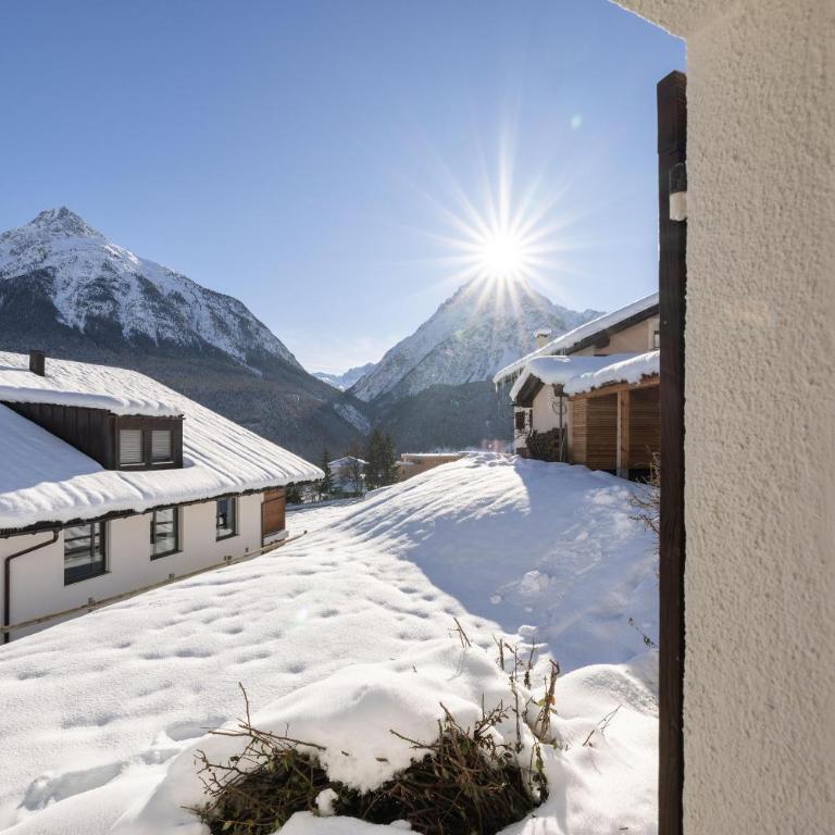 Chasa Val Parterre - Apartment mit Blick auf die Berge - 10