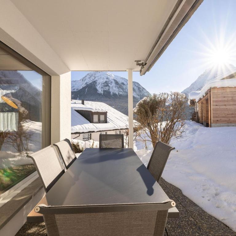 Chasa Val Parterre - Apartment mit Blick auf die Berge - 12