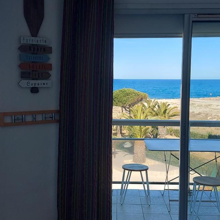 CAPITELLES - Face à la mer et la piscine - front de mer - ref vuail - Apartamento de 1 dormitorio - 9