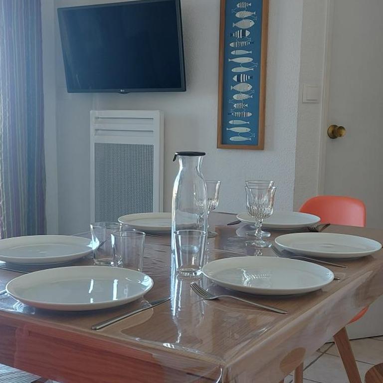 CAPITELLES - Face à la mer et la piscine - front de mer - ref vuail - Apartamento de 1 dormitorio - 11