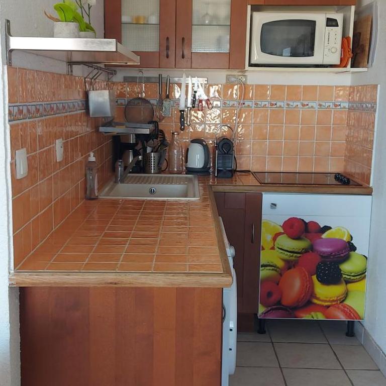 CAPITELLES - Face à la mer et la piscine - front de mer - ref vuail - Apartamento de 1 dormitorio - 14