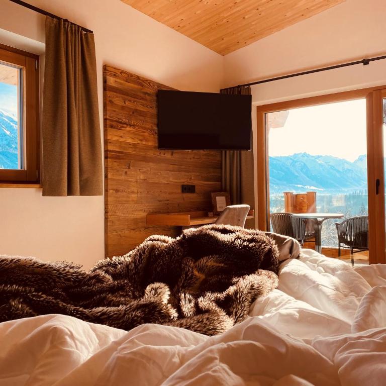 Hotel Bergflair - Doppelzimmer mit Bergblick - 1