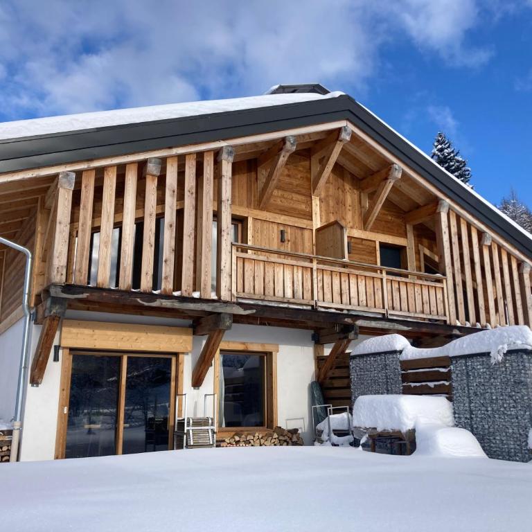 Superbe Chalet Mitoyen à Megève 7 pers Près des Pistes - Chalet 3 Chambres - 10
