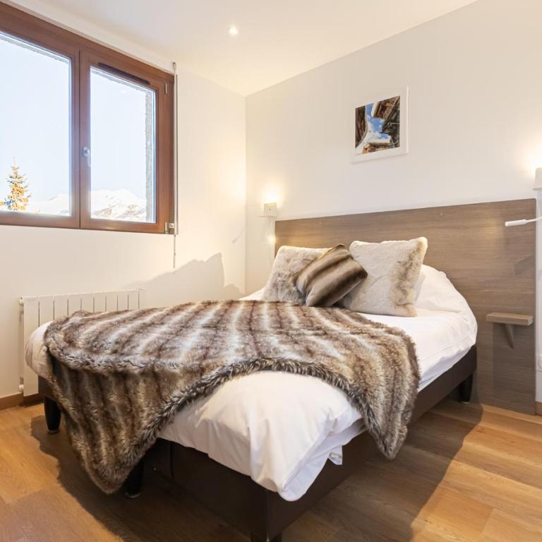 ALPINA LODGE VANOISE ex hotel du soleil - One-Bedroom Apartment with Access to the Panoramic Sauna and Nordic Bath - 3