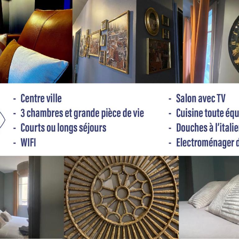 Le Central - Au coeur de Bourges - Appartement 3 Chambres - 2