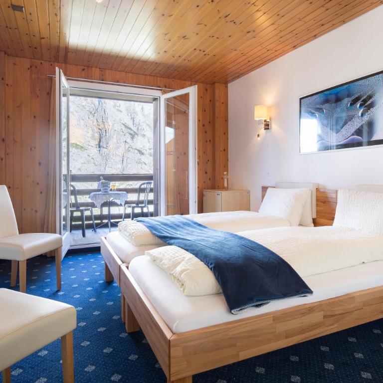 Hotel Alpina - Doppelzimmer mit Balkon und Bergblick - 2