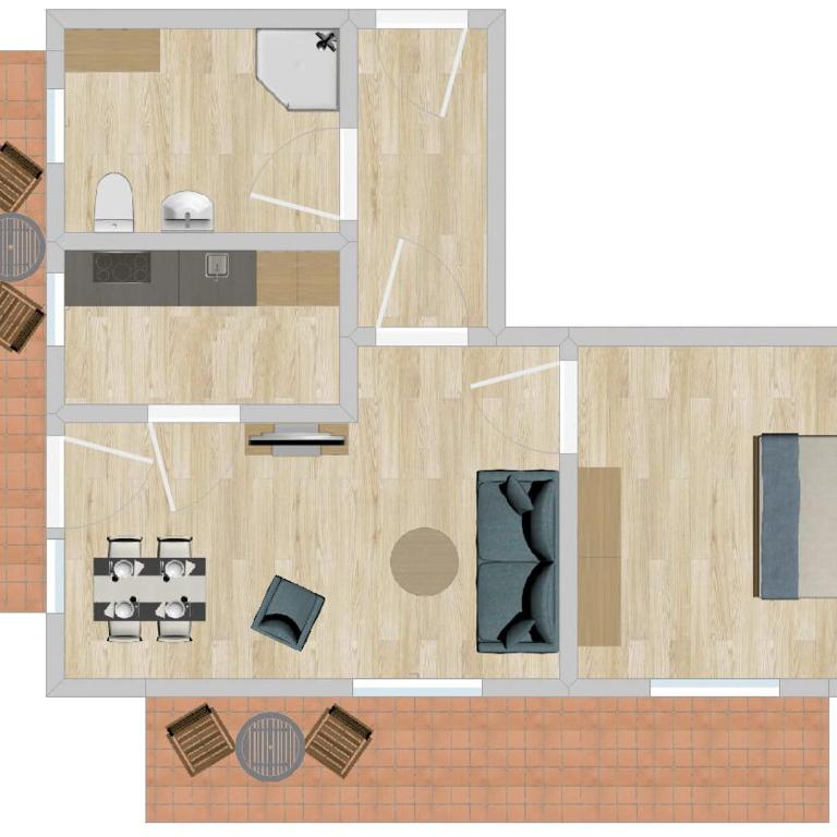 HAUS Susanne - TOP-Ferienwohnungen - SOMMER-Bergbahn inklusive - Comfort One-Bedroom Apartment with Two Balconies - Second Floor 4 - 10