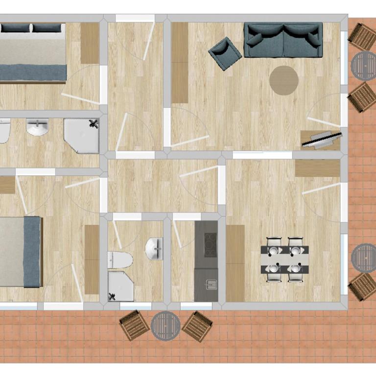 HAUS Susanne - TOP-Ferienwohnungen - SOMMER-Bergbahn inklusive - Two-Bedroom Apartment with Two Balconies - First Floor 3 - 15