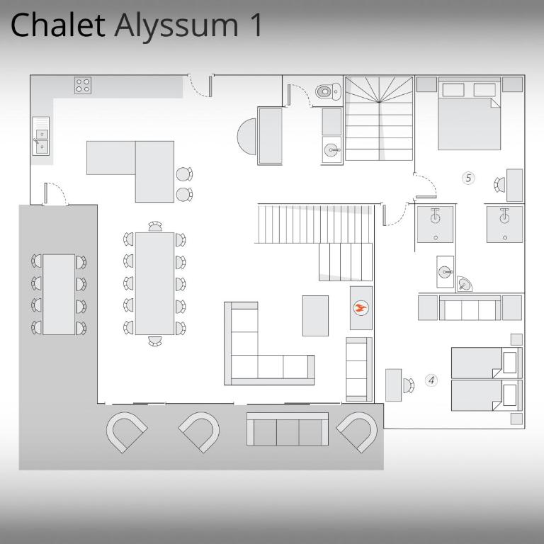 Chalet Alyssum - OVO Network - Chalet mit 6 Schlafzimmern - 87
