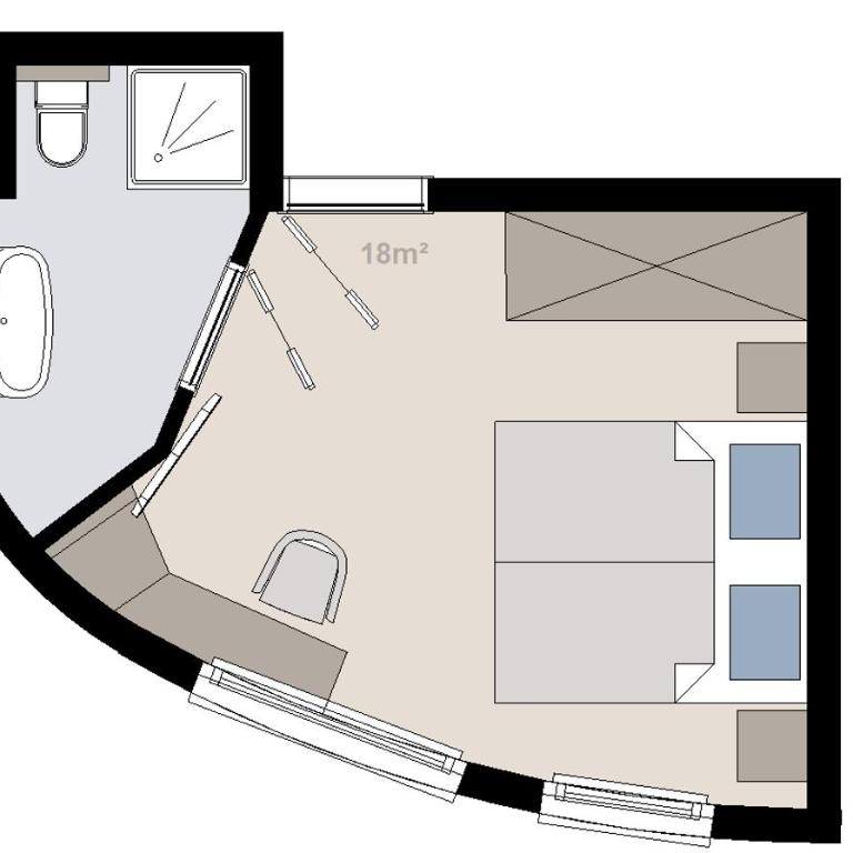 Hotel Alpina - Standard Doppelzimmer - 4