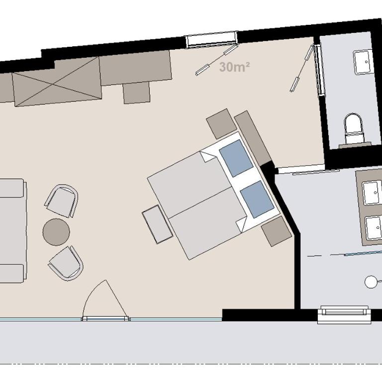 Hotel Alpina - Junior Suite mit Balkon - 5
