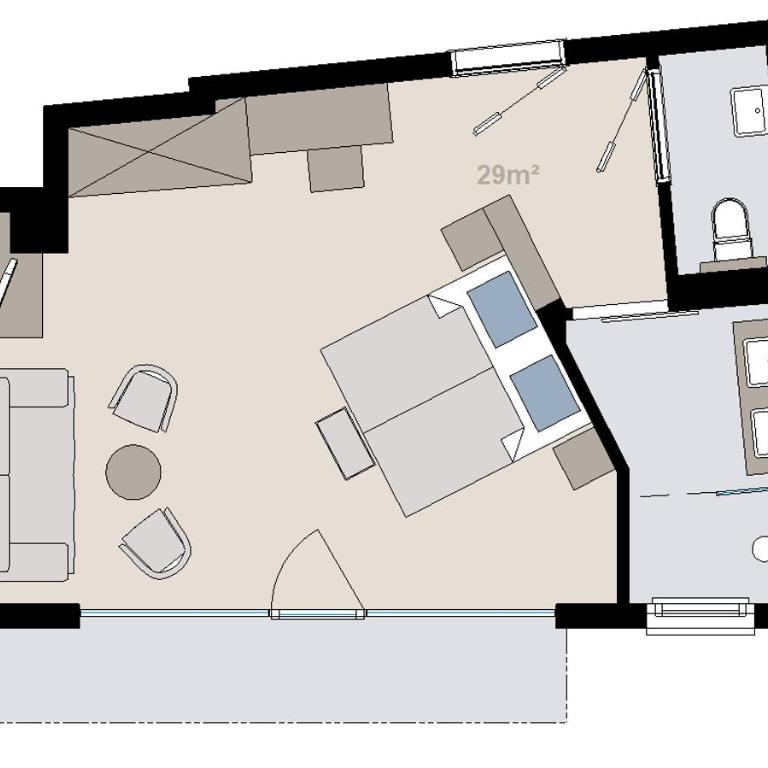 Hotel Alpina - Junior Suite mit Balkon - 7