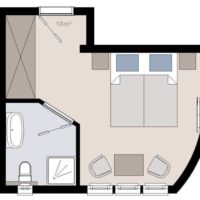 Hotel Alpina - Standard Doppelzimmer - 7