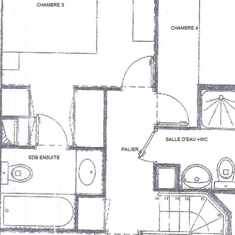 Duplex 5 pièces pour 10 pers avec balcon, hameau de la Forêt - FR-1-291-837 - Appartamento (10 Adulti) - 20