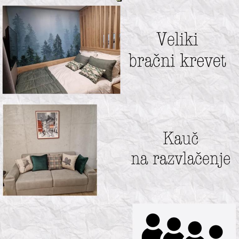 Apartman 318 - Sunčana Planina - Dvokrevetna Soba s Bračnim Krevetom/Zasebnim Krevetima i Kupatilom - 18
