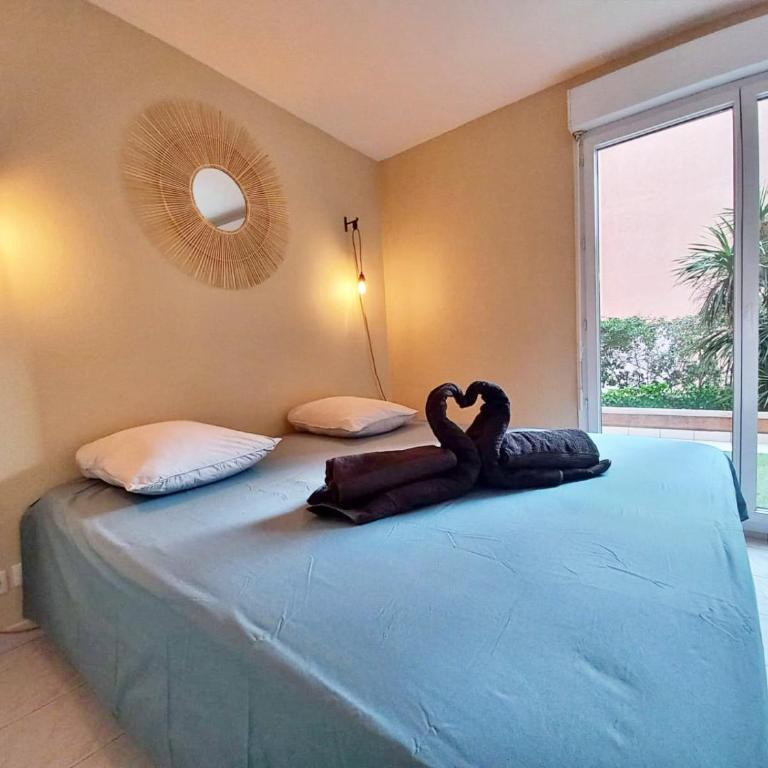 " Le Bleu Marine" Port Fréjus - Cosy T2- Clim & WIFI - Appartamento con 1 Camera da Letto - 5