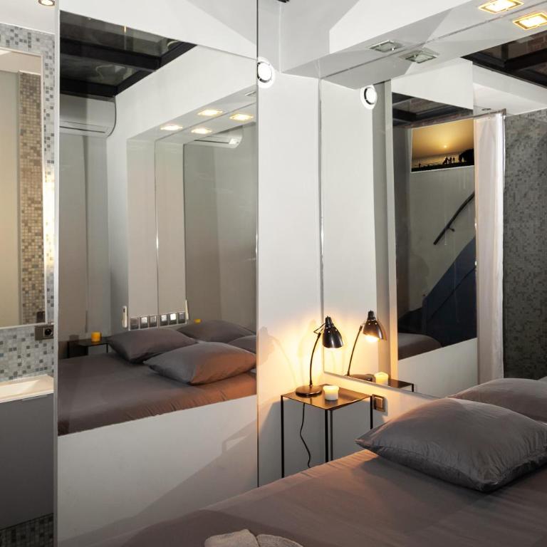 Loft atypique avec terrasse, calme et cosy - Appartement 1 Chambre - 13