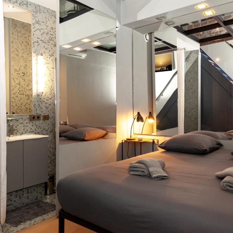 Loft atypique avec terrasse, calme et cosy - Appartement 1 Chambre - 6