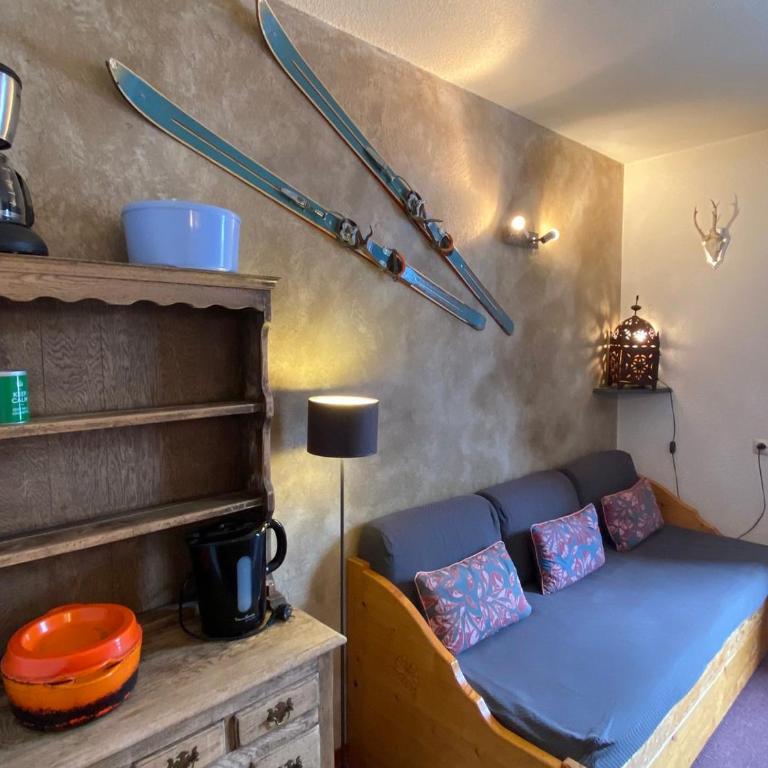 Studio de 17m² pour 3 pers, balcon, Valfréjus - FR-1-265-231 - Studio - 2