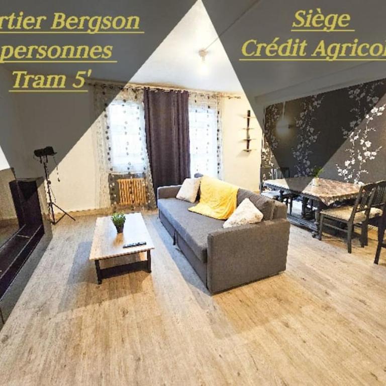Le Bergson 3 chambres Stationnement gratuit - Apartamento de 3 dormitorios - 1