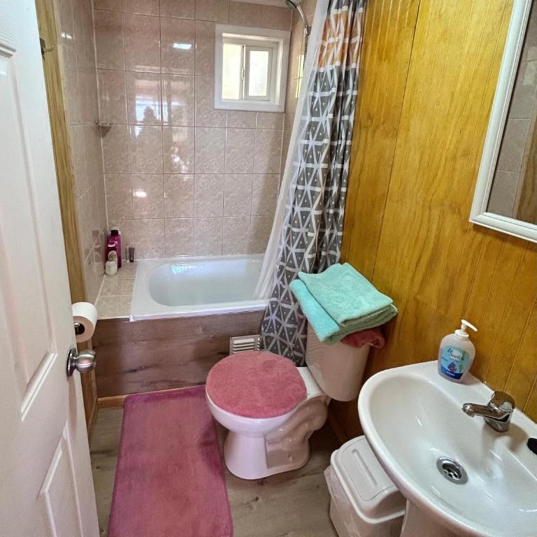 Cabañas Emma Maicolpue - Four-Bedroom House - 12
