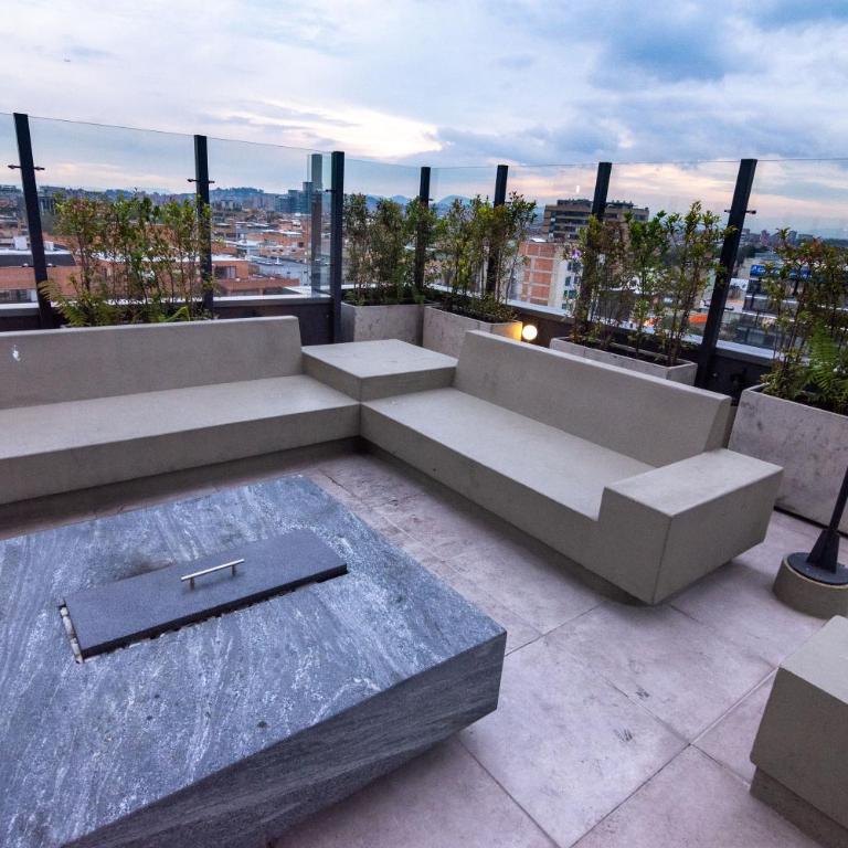 Acogedor apartamento con piscina en Bogotá - One-Bedroom Apartment - 35