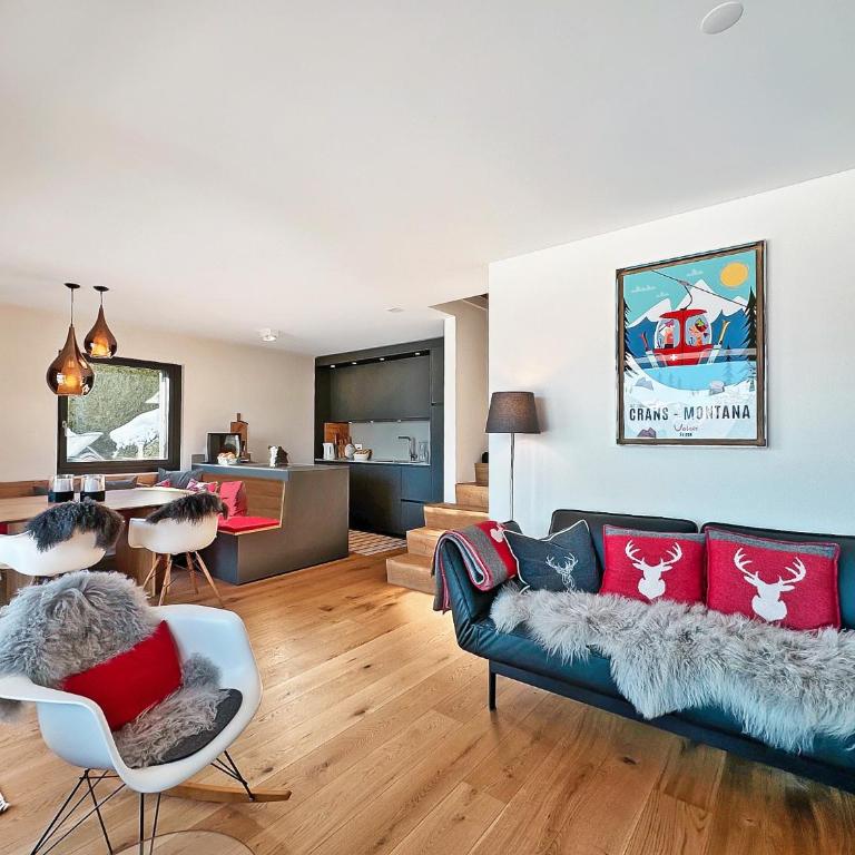 Mirador Alpine Horizon -Crans Montana- Swiss Alps - Chalet - 5