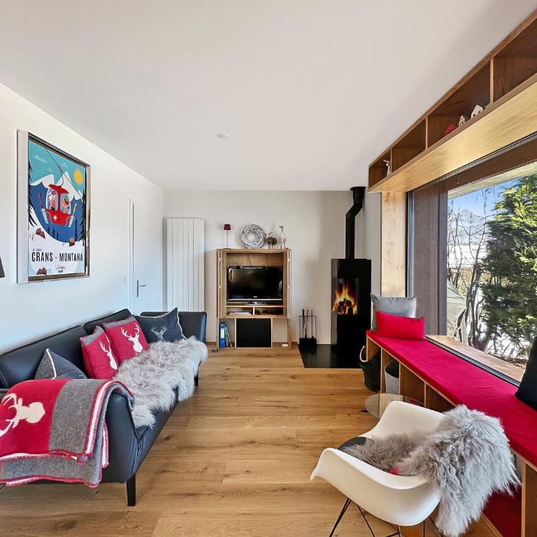 Mirador Alpine Horizon -Crans Montana- Swiss Alps - Chalet - 6
