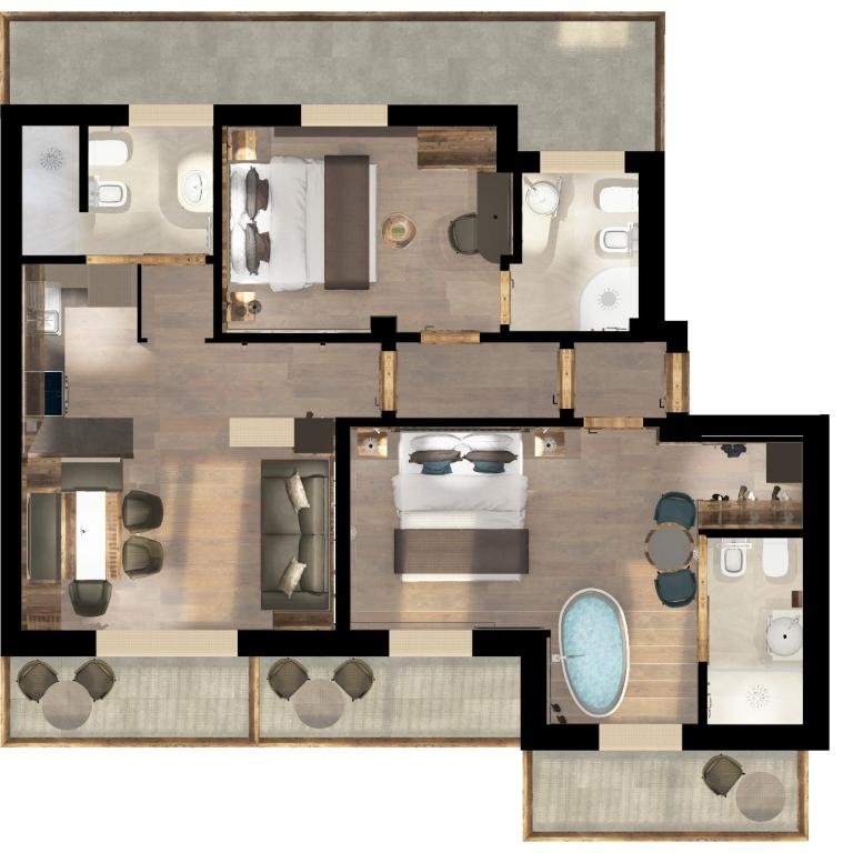 Dolomiti Luxury Mountain View BIKE FRIENDLY - Appartamento Deluxe - 29