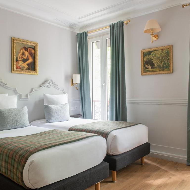 Hôtel De La Porte Dorée - Chambre Premium Lits Jumeaux - 1