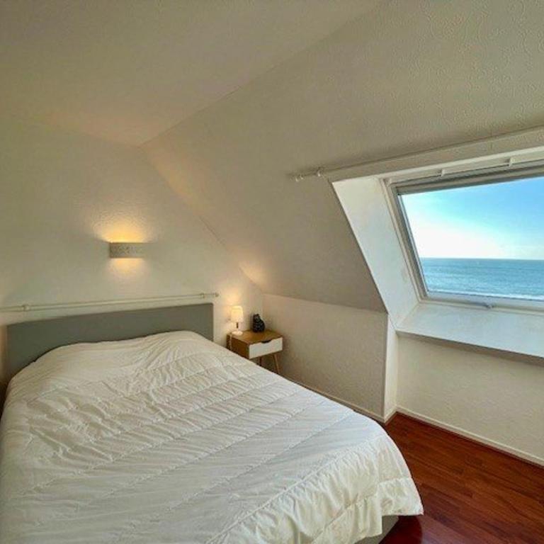 Quiberon: Duplex 2 pièces 50m², vue mer, parking, wifi - FR-1-478-268 - Appartement - 4