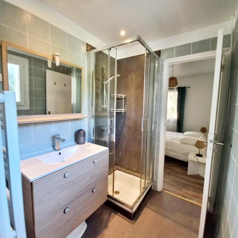 " Le Beausoleil 2" T3-Base Nature-Plages-Clim-wifi - Two-Bedroom Apartment - 5