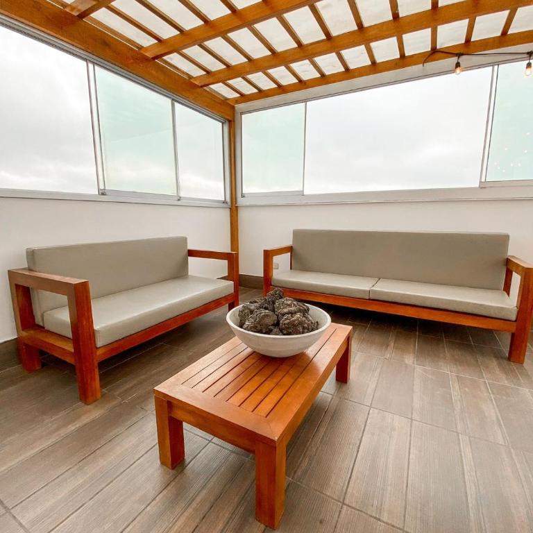 TRIPLEX con piscina privada en San Bartolo - Three-Bedroom Apartment - 3