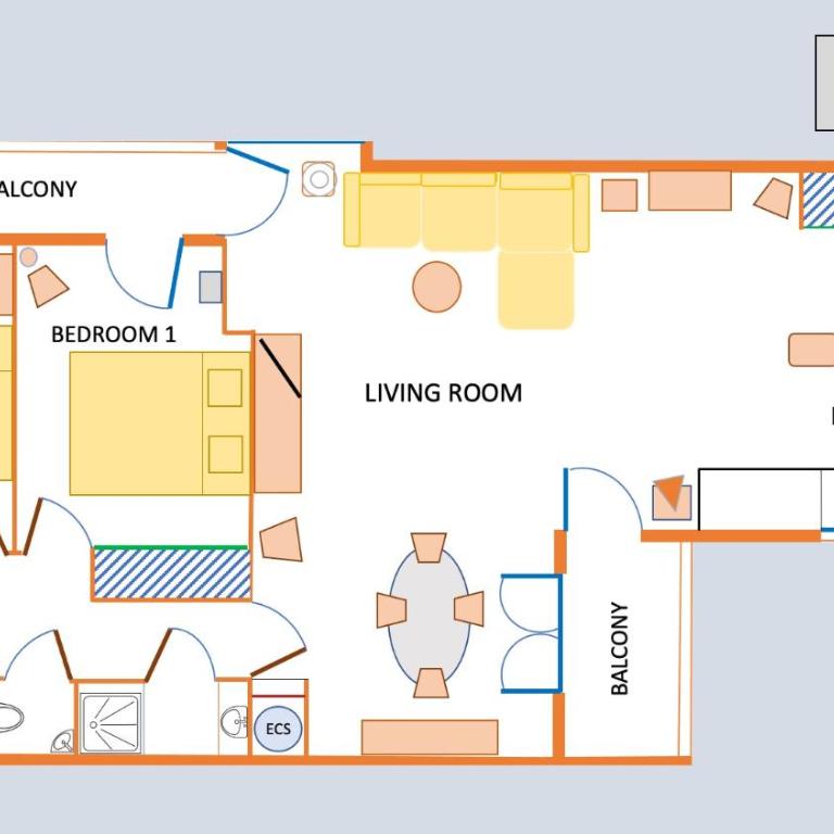 Chez Nicole & Denis - Appartamento con 2 Camere da Letto - 15