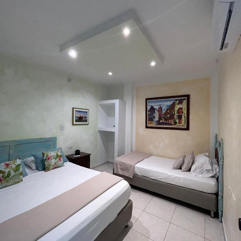 3CB-1 APARTAMENTO DE 3 ALCOBAS EN EL CENTRO HISTORICO CON AIRE ACONDICIONADO Y WIFI - Three-Bedroom Apartment - 26