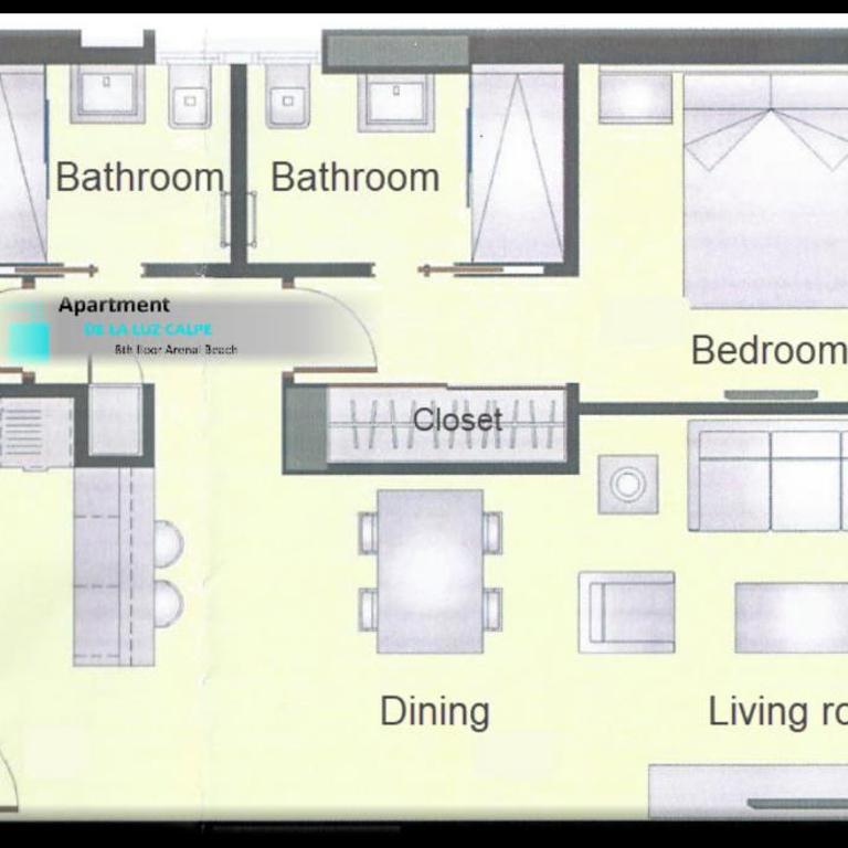 Apartment-de-la-luz-calpe - Apartamento de 2 dormitorios - 40