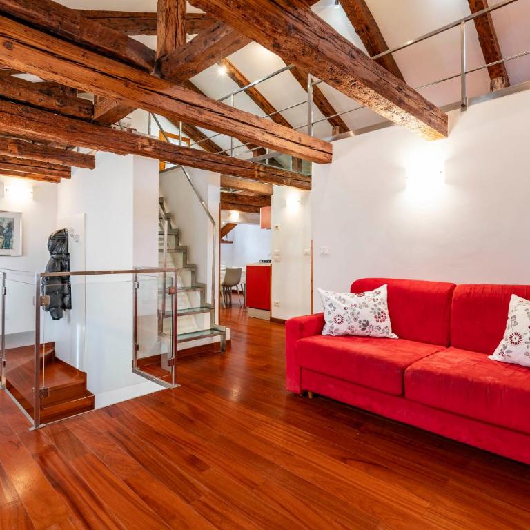 Glass House - Loft 2 minutes to Rialto Bridge & View - One-Bedroom Apartment - 1