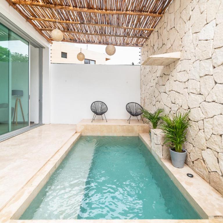 Relaxing 2 bedroom apartement in the center of tulum with private pool and terrace - Apartamento de 2 dormitorios - 5