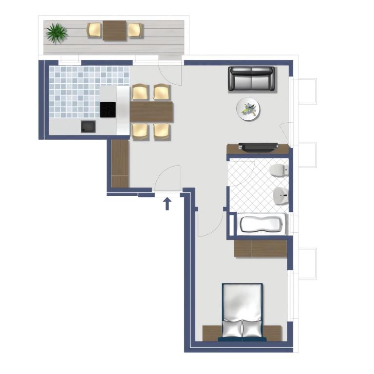 Casa delle Stelle by Zermatt Premium Apartments - Stelle 4 - One-Bedroom Apartment (1st floor) - 10