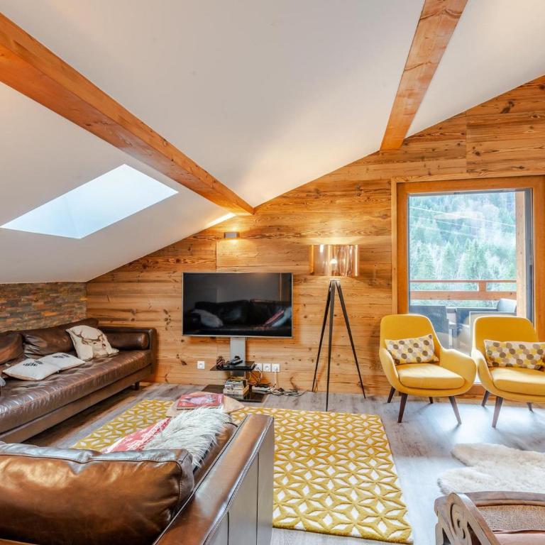 Appartement 4 chambres au pied des pistes Morzine-Les Gets, parking, 8 personnes - FR-1-754-14 - Apartment - 4