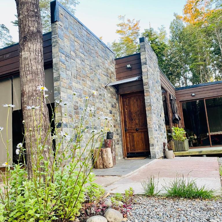 Refugio Los Coigues Casa en bosque con tinaja - Three-Bedroom House - 28