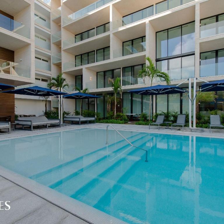 2 Br. | Steps away from the beach | Heated Pool - Two-Bedroom Apartment with Balcony - 13
