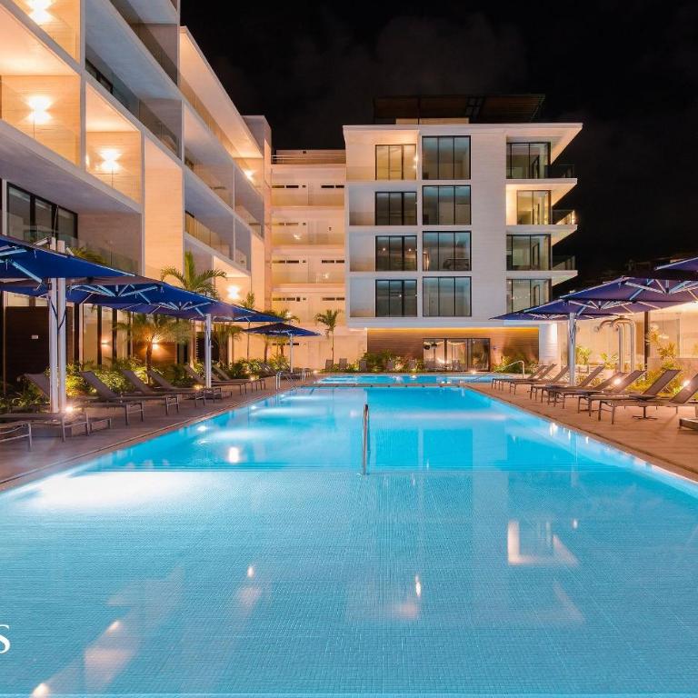 2 Br. | Steps away from the beach | Heated Pool - Two-Bedroom Apartment with Balcony - 23