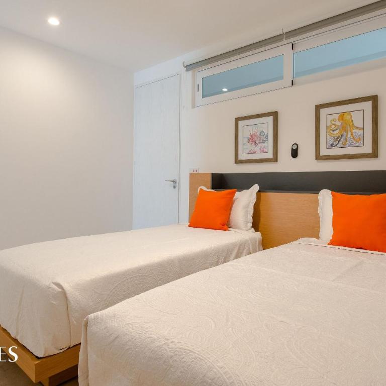 2 Br. | Steps away from the beach | Heated Pool - Two-Bedroom Apartment with Balcony - 34