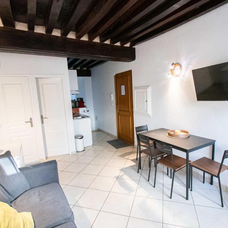 Résidence Le Zola composé de 3 appartements distincts en Hyper Centre de Dijon avec WIFI - Appartement 1 Chambre - 4